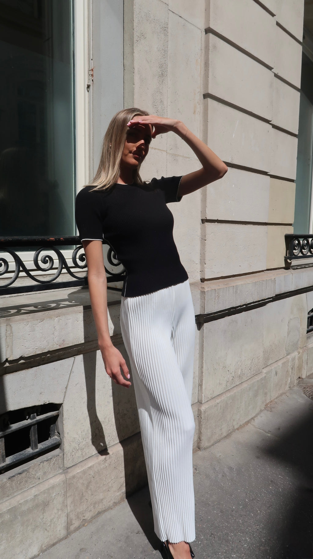 Pleated Pant