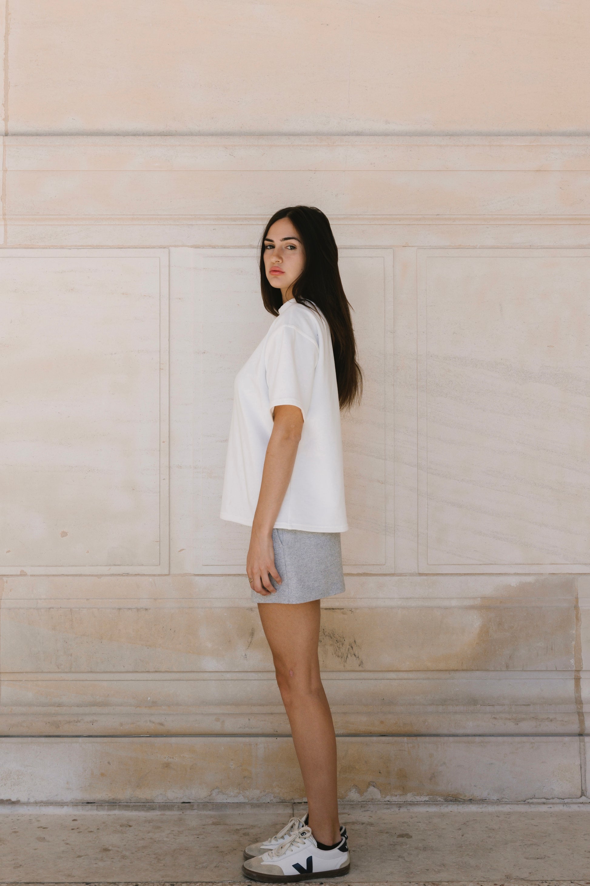 Mock Neck T Shirt