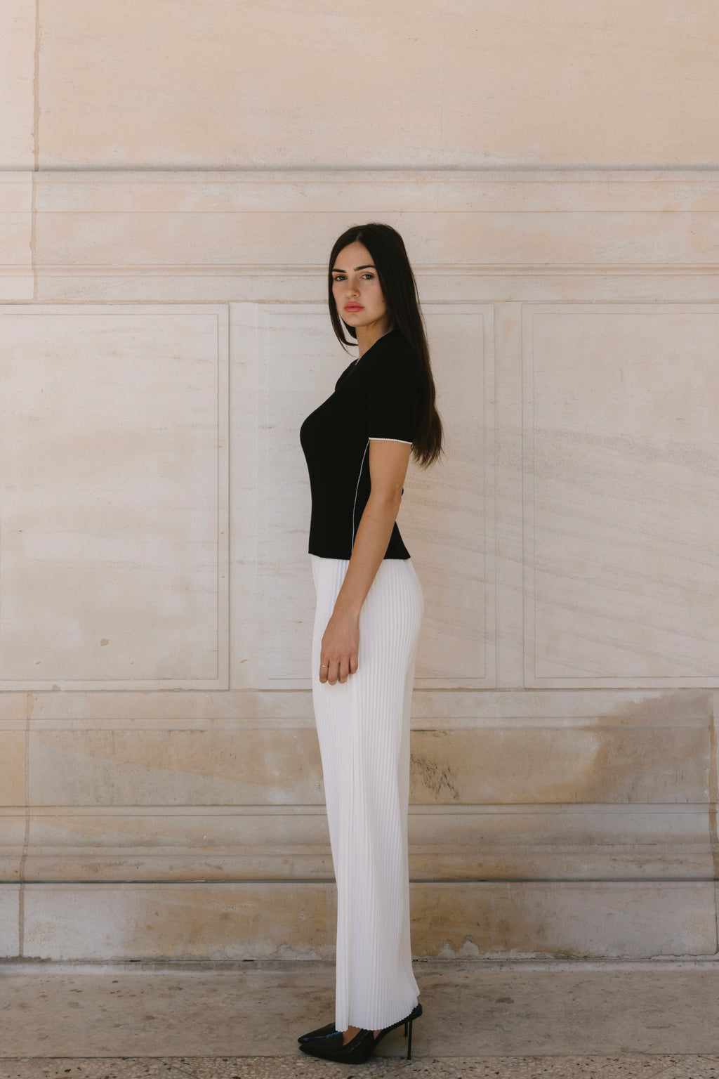 Pleated Pant