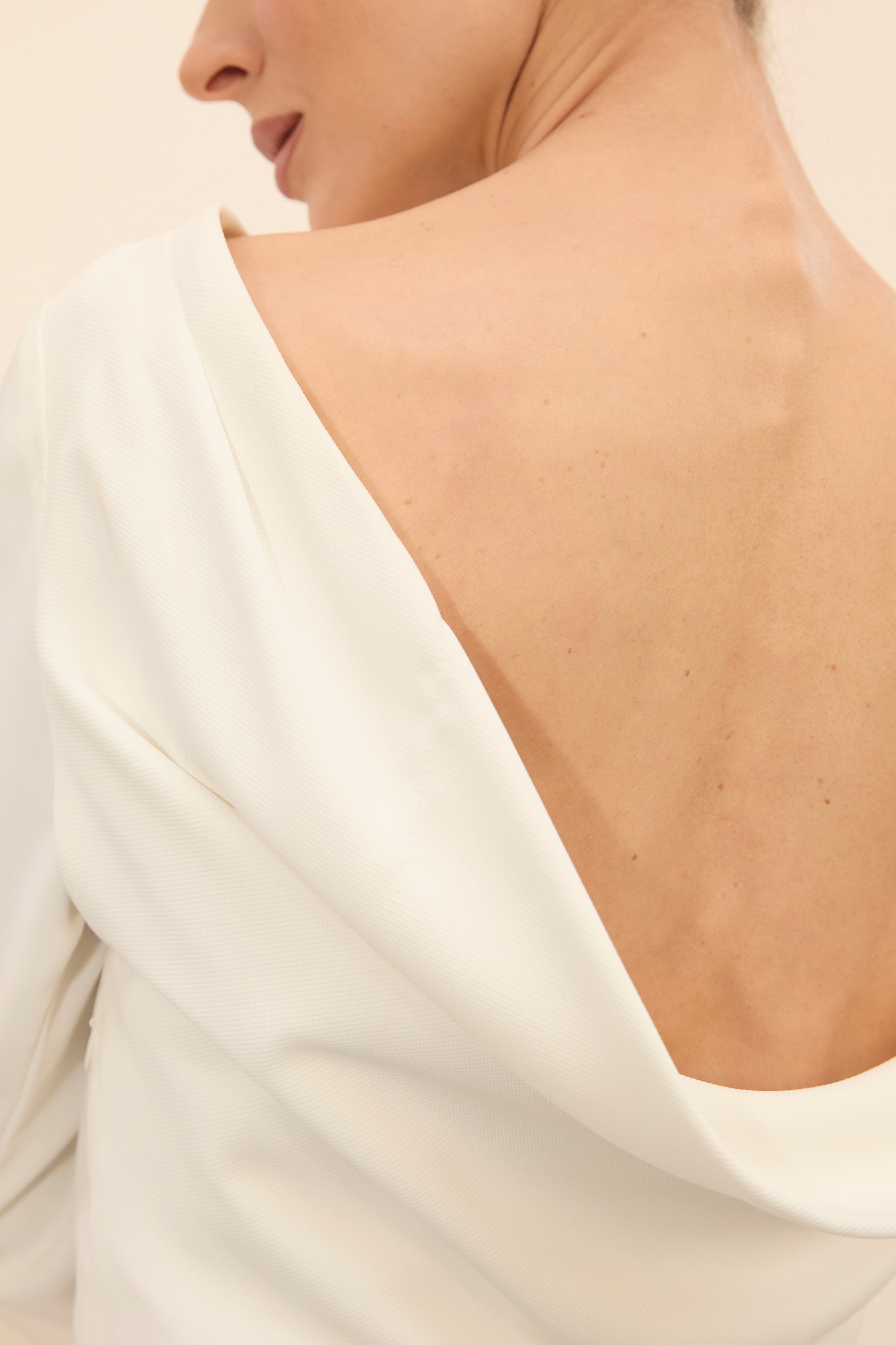 Drape Back Maxi